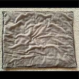 Target Opalhouse Tufted Velvet Stitch Quilt Shams (Set of Two) - Smoke